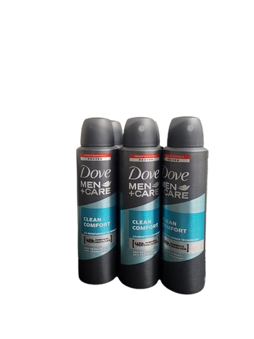 Desodorante Dove clean confort men 